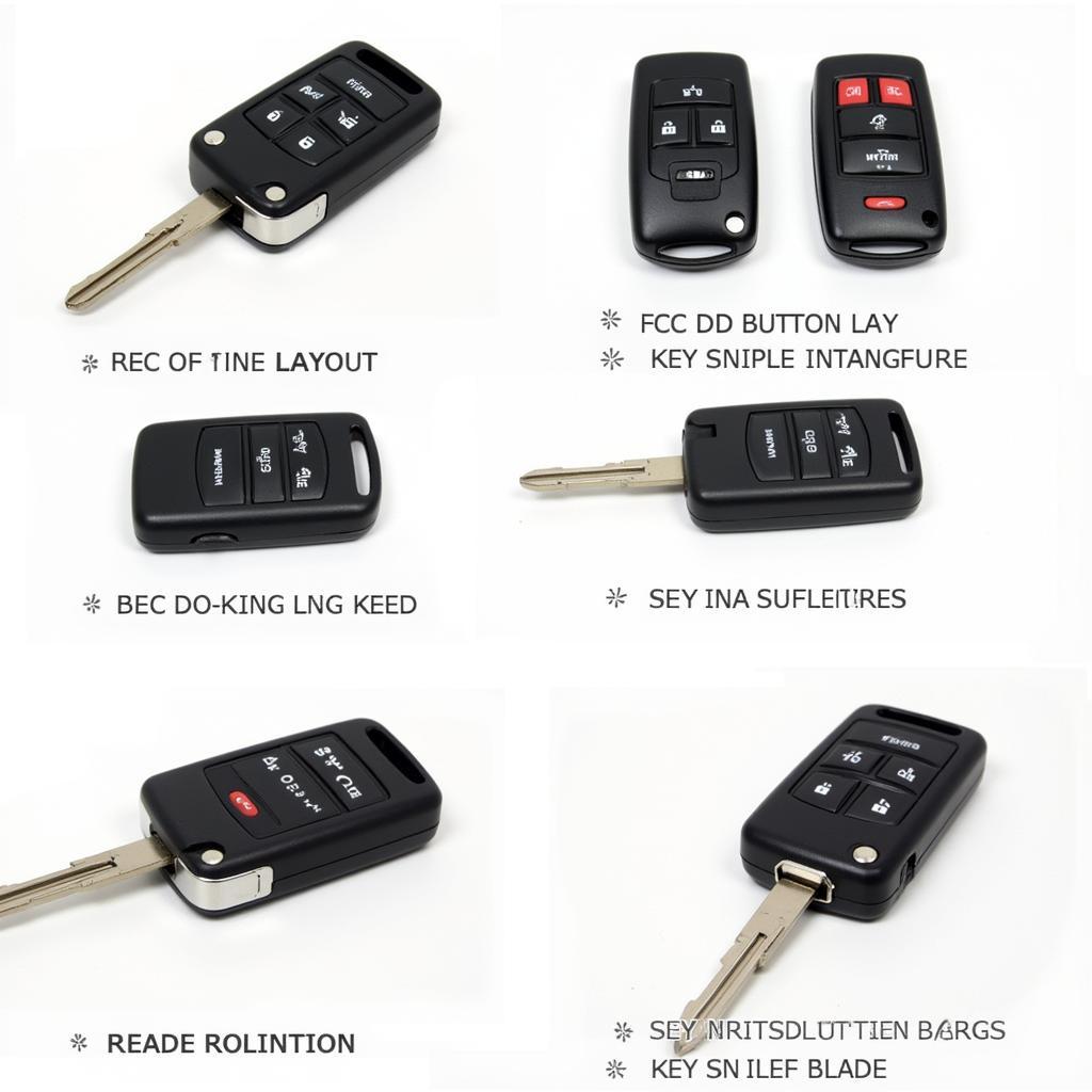 2014 F250 Key Fob Variations