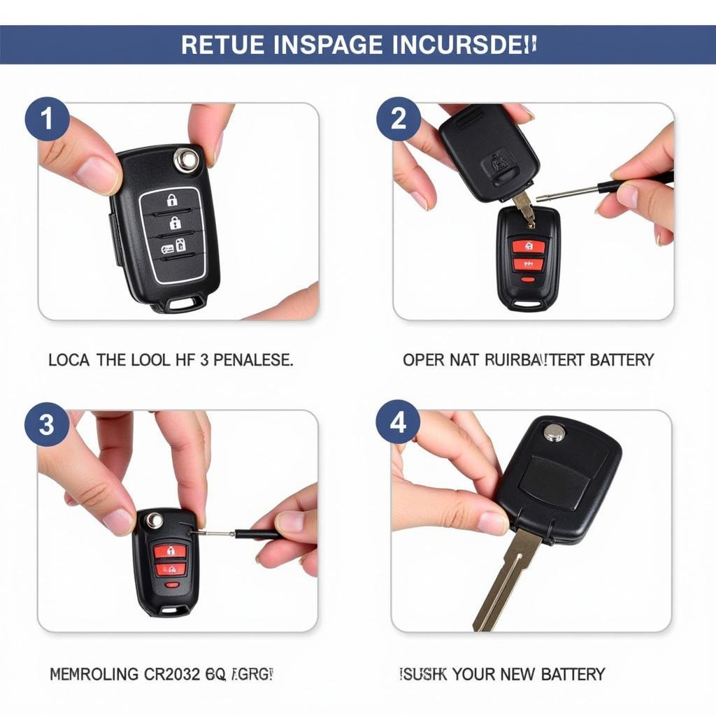 2014 Ford Expedition Key Fob Battery Replacement Steps