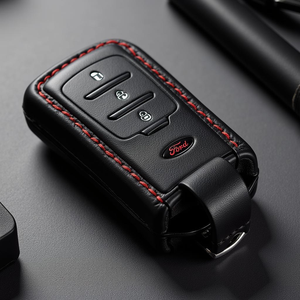 Leather 2014 Ford Explorer Key Fob Cover