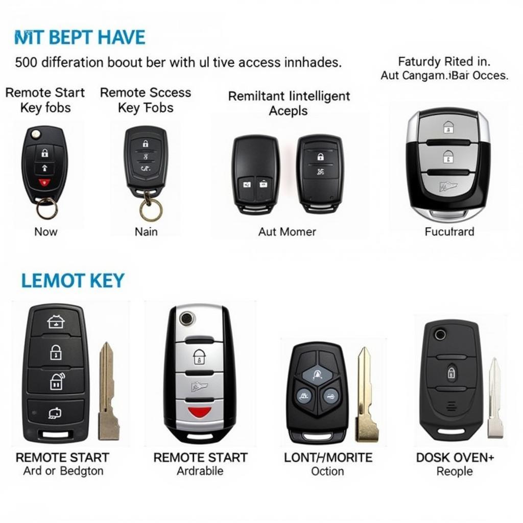 Different 2014 Ford Explorer Key Fob Types