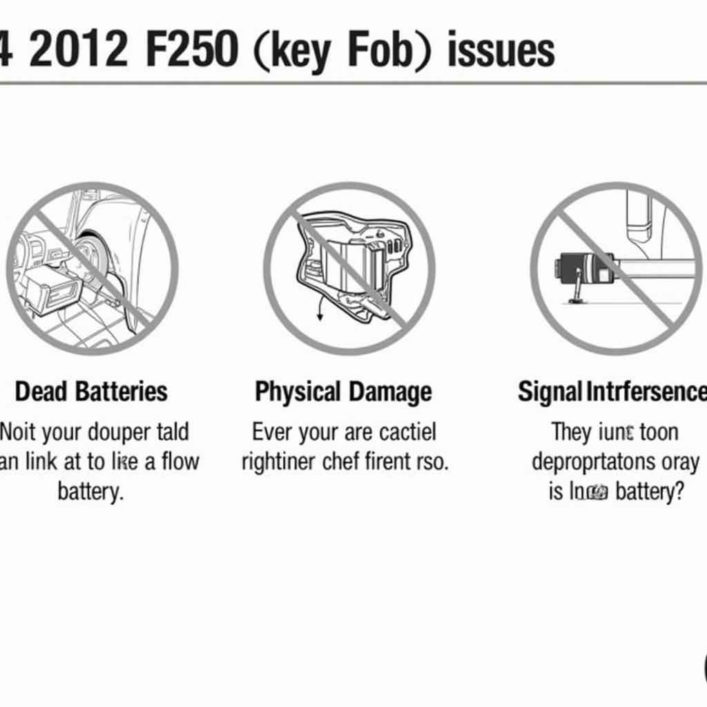 Troubleshooting Common 2014 Ford F250 Key Fob Problems