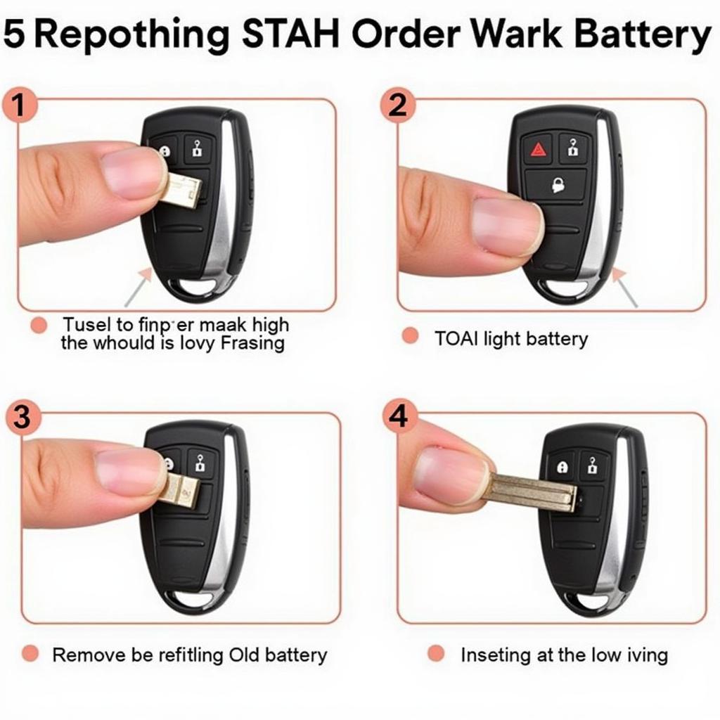 2014 Ford Flex Key Fob Battery Replacement Steps