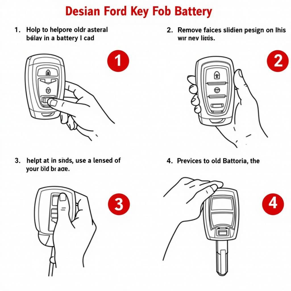 Replacing the Battery in a 2014 Ford Fusion Key Fob