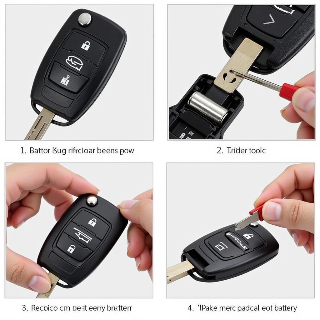 Replacing the 2014 Ford Fusion Key Fob Battery