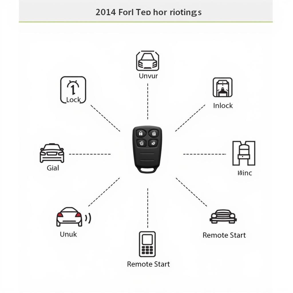 2014 Ford Taurus Key Fob Functions