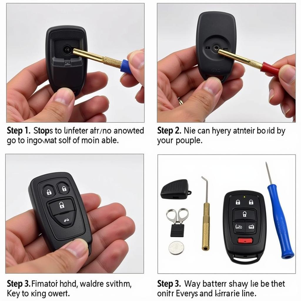 Replacing a 2014 GMC Sierra Key Fob Battery