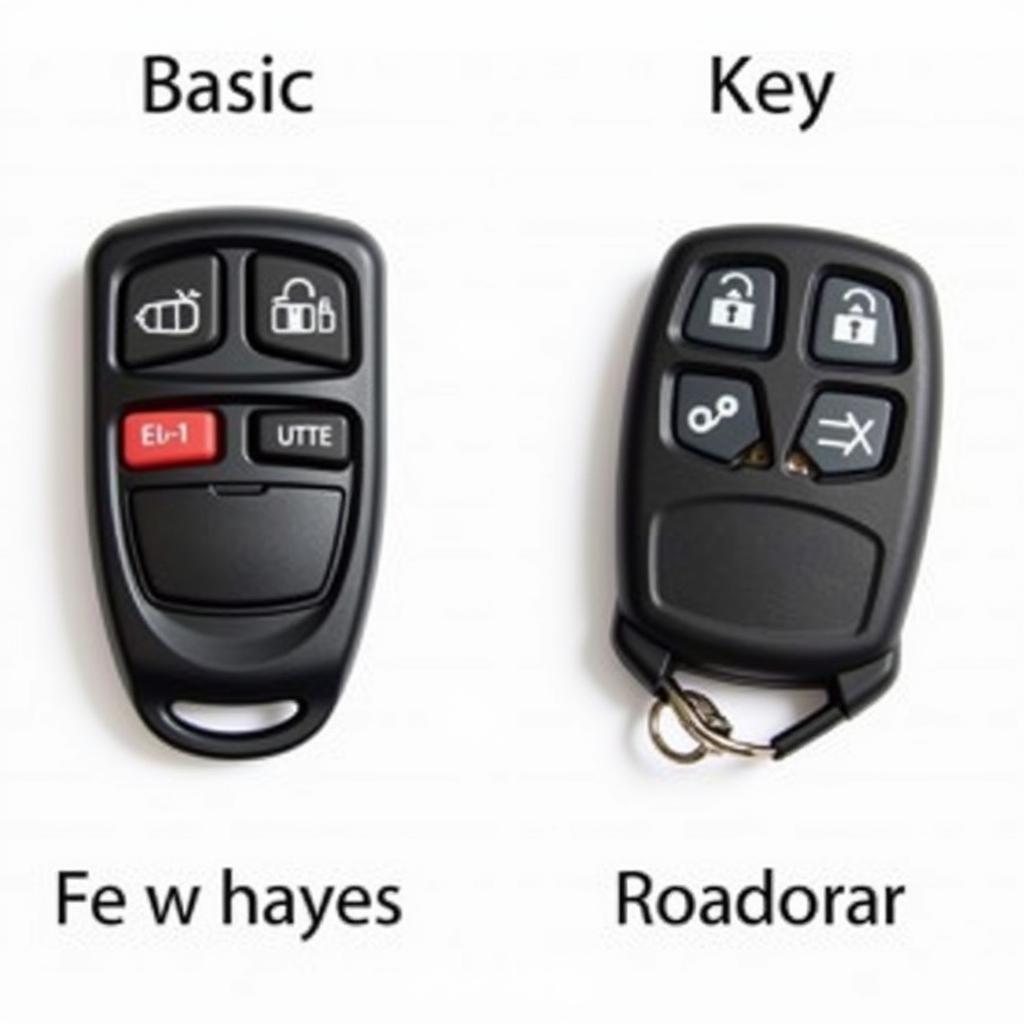 2014 GMC Sierra Key Fob Types: Basic and Advanced