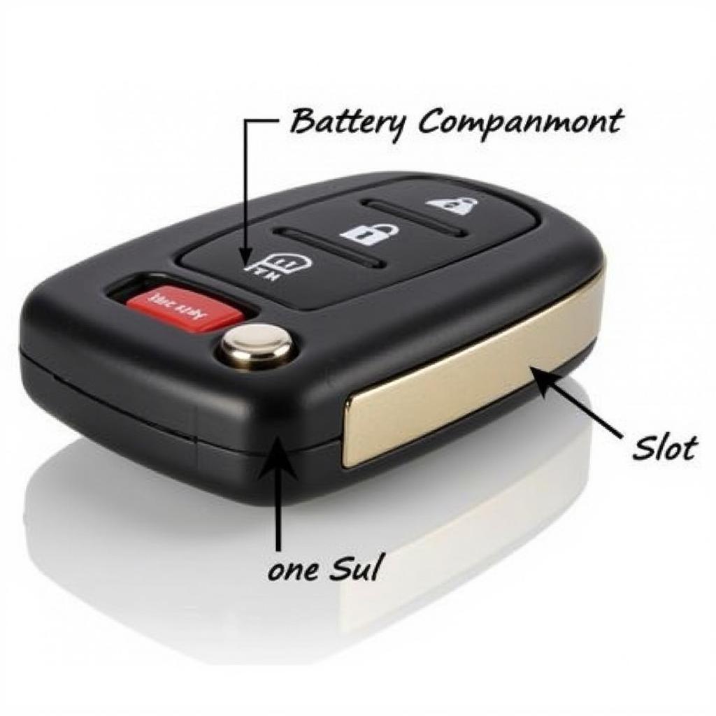 2014 Lincoln MKX Key Fob Battery Location