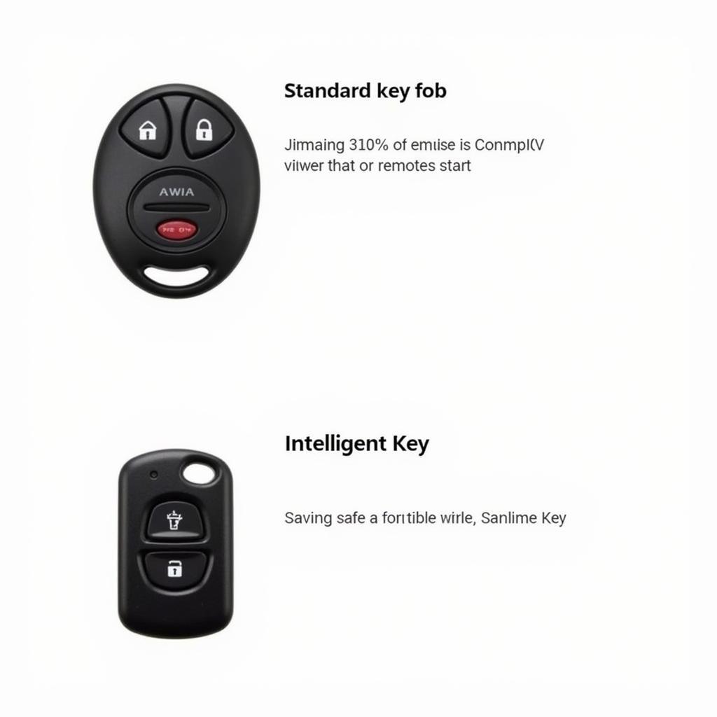 Different Types of 2014 Nissan 370Z Key Fobs