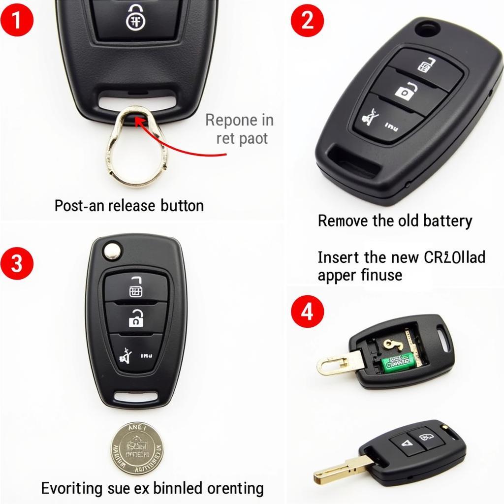 2014 Nissan Altima Key Fob Battery Replacement Steps