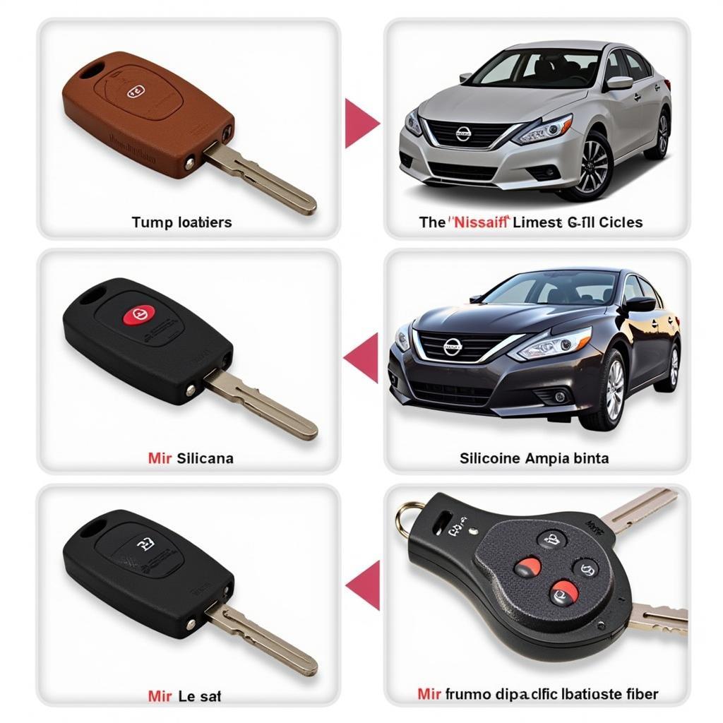 2014 Nissan Altima Key Fob Cover Materials: Leather, Silicone, and Carbon Fiber Options