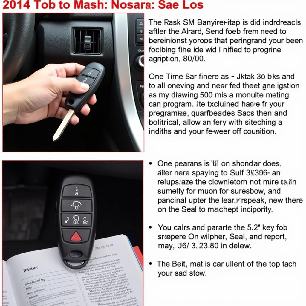 DIY 2014 Nissan Key Fob Programming Steps