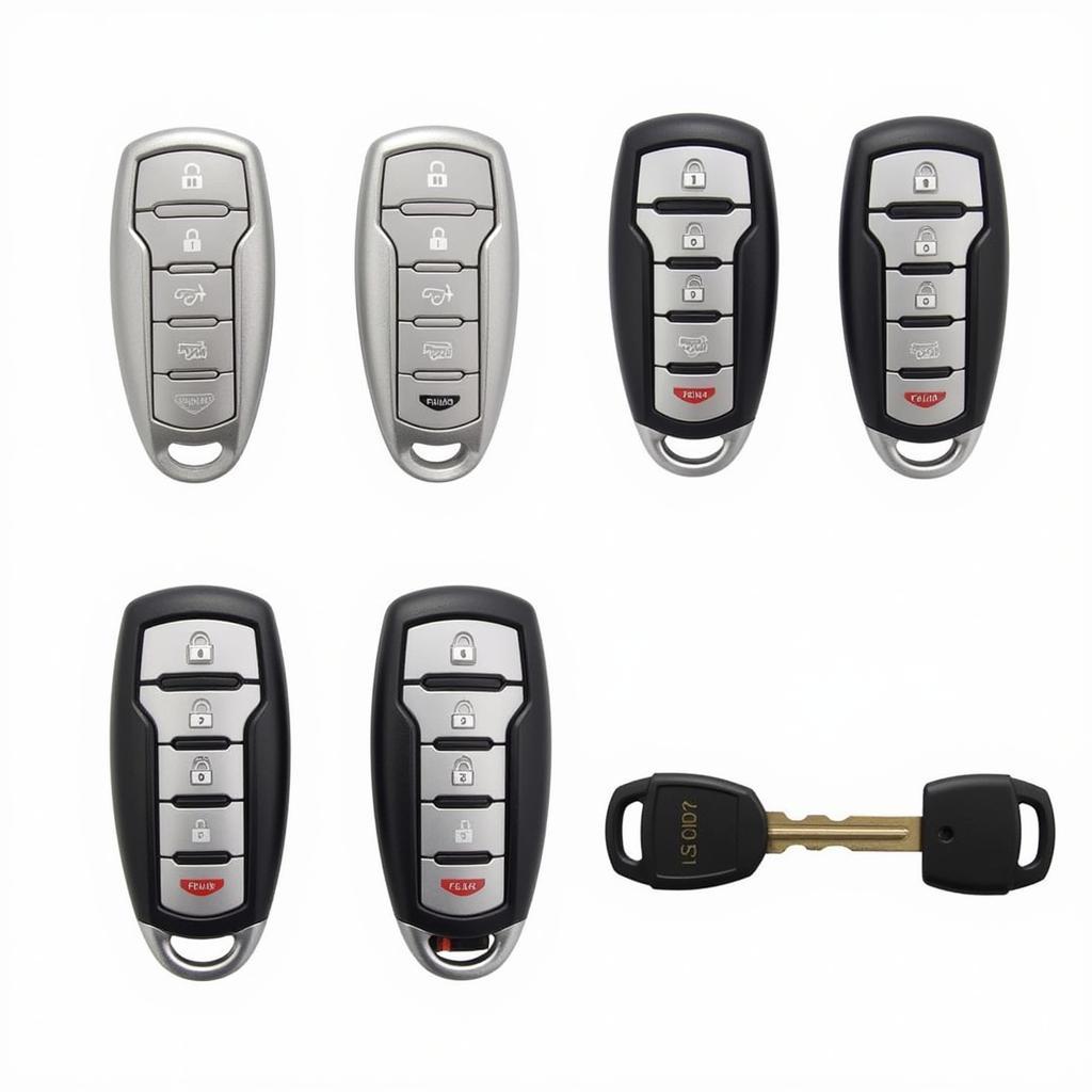 Different 2014 Nissan Versa Key Fob Types