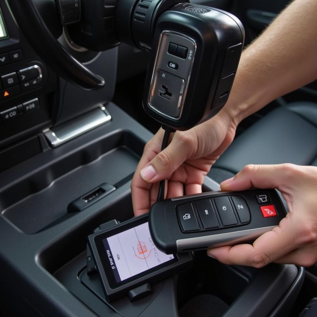 Programming a 2014 Ram key fob to ensure vehicle security