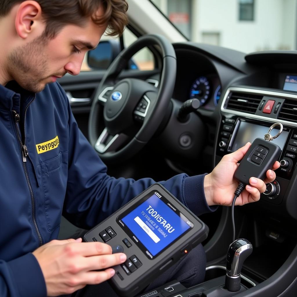 2014 Subaru Key Fob Diagnostic Programming