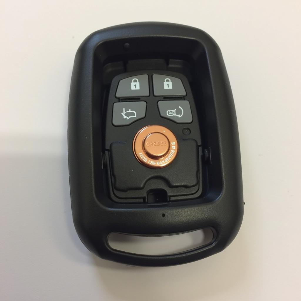 2014 Toyota 4Runner Key Fob Battery Location Inside Casing