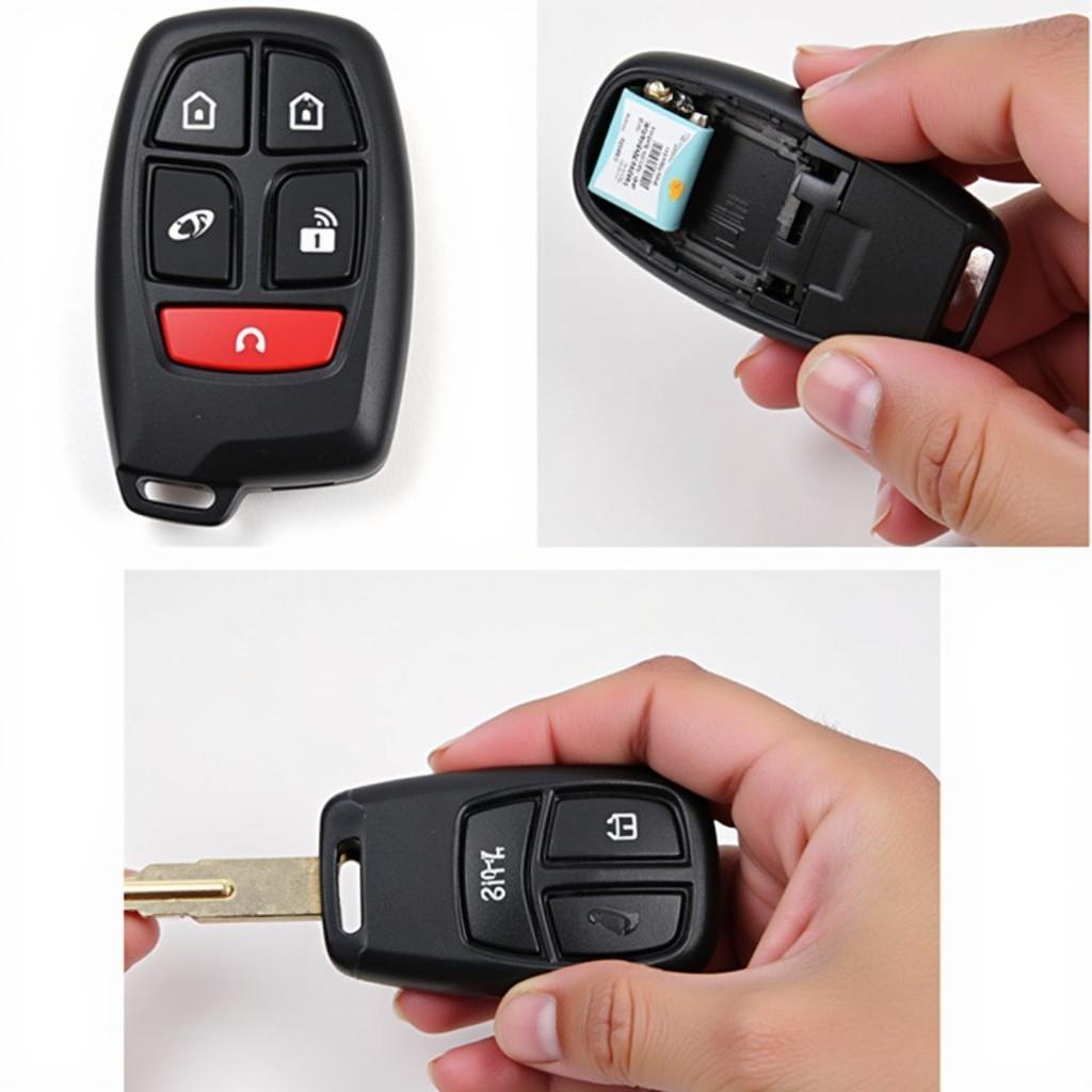 Replacing the battery in a 2014 Toyota Camry key fob