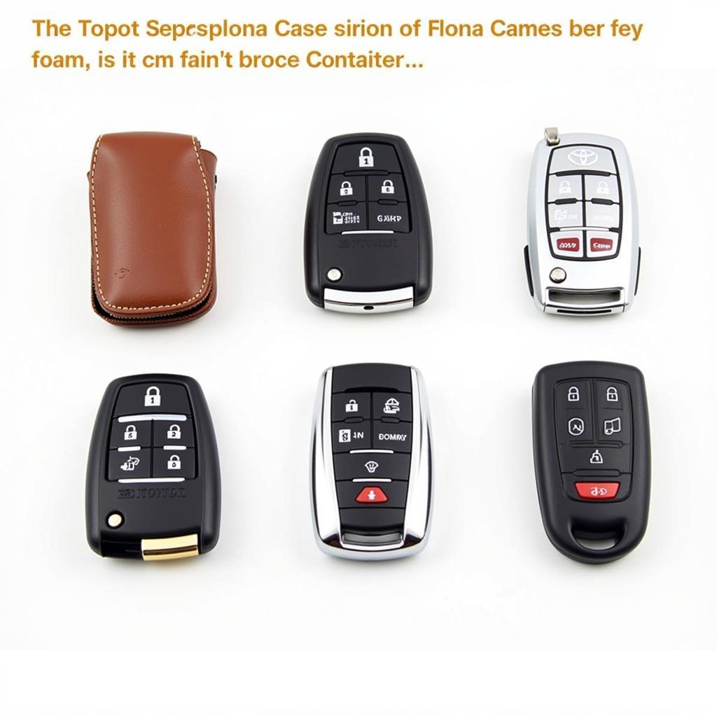 Variety of 2014 Toyota Camry Key Fob Cases