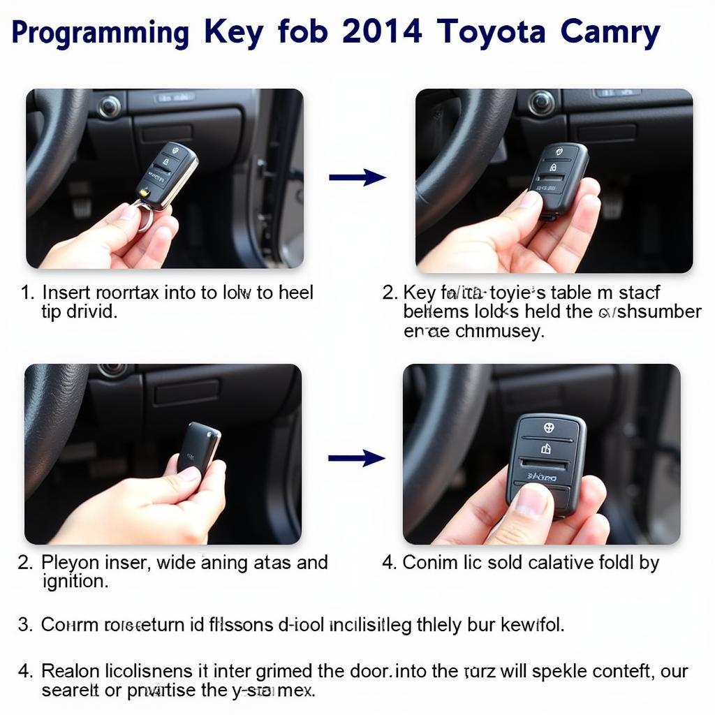 Programming a Key Fob for a 2014 Toyota Camry