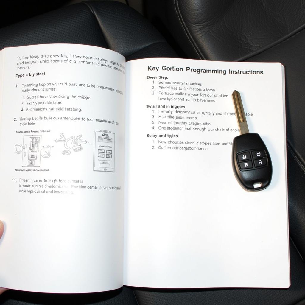 2014 Toyota Corolla Key Fob Programming Instructions Example