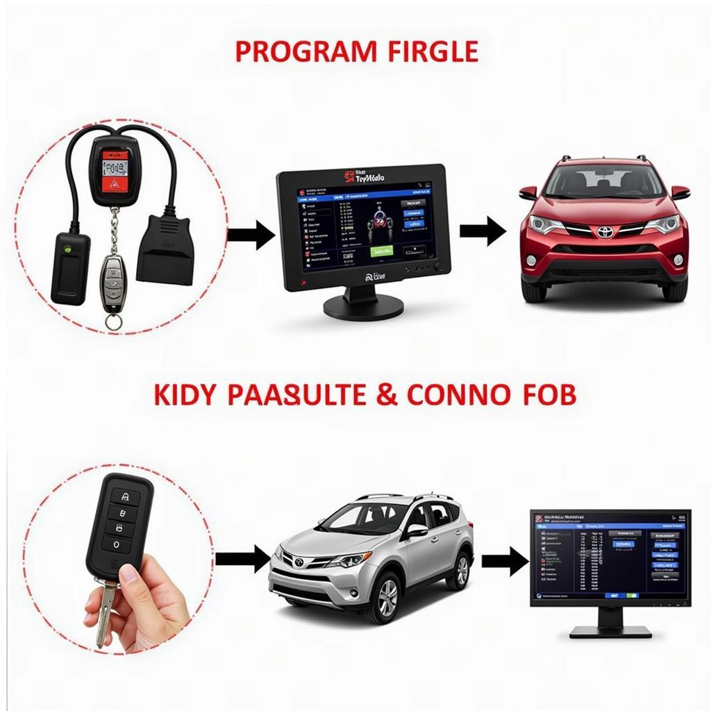 2014 Toyota RAV4 Key Fob Programming Process Using Diagnostic Equipment