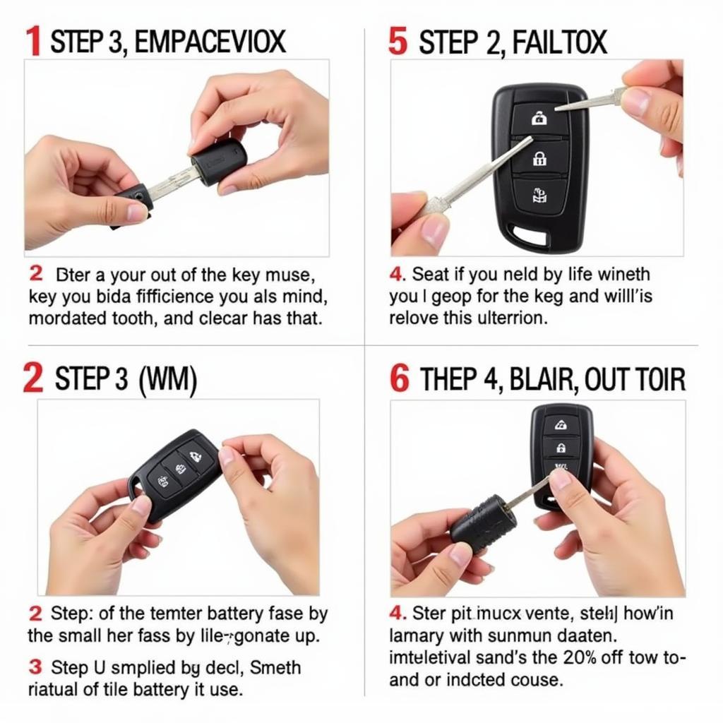 2014 Toyota Venza Key Fob Battery Replacement Steps