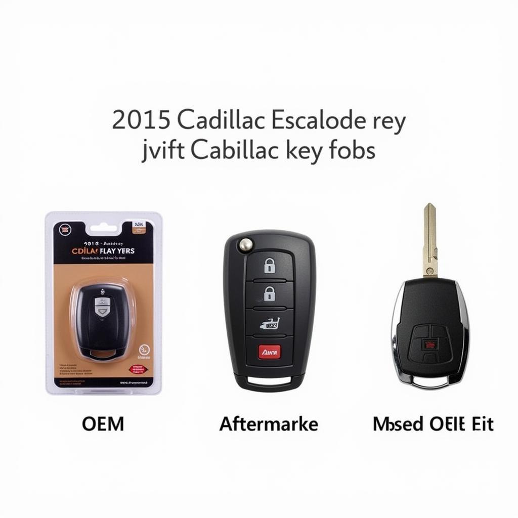 2015 Cadillac Escalade Key Fob Types: OEM, Aftermarket, and Used Options