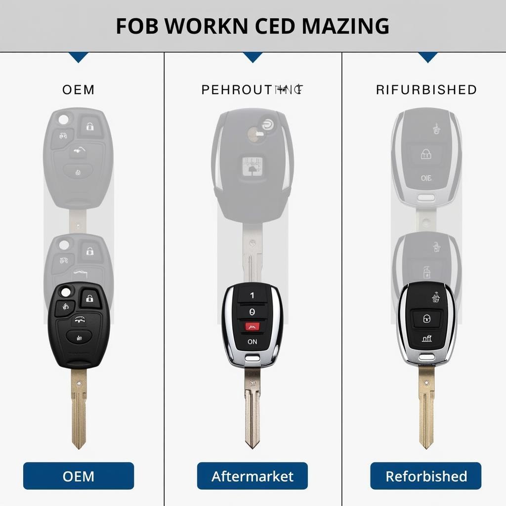 2015 Chevy Suburban Key Fob Options