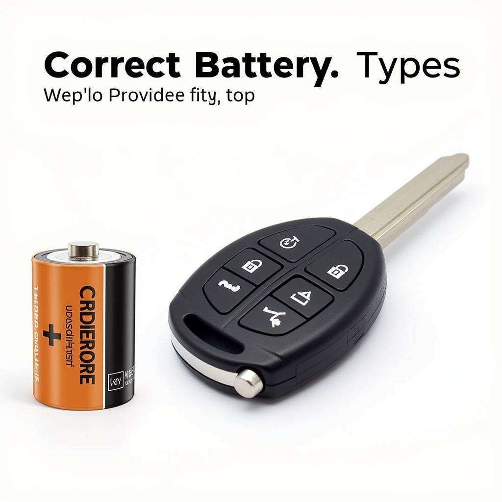 2015 Chevy Traverse Key Fob Battery - CR2032 Battery