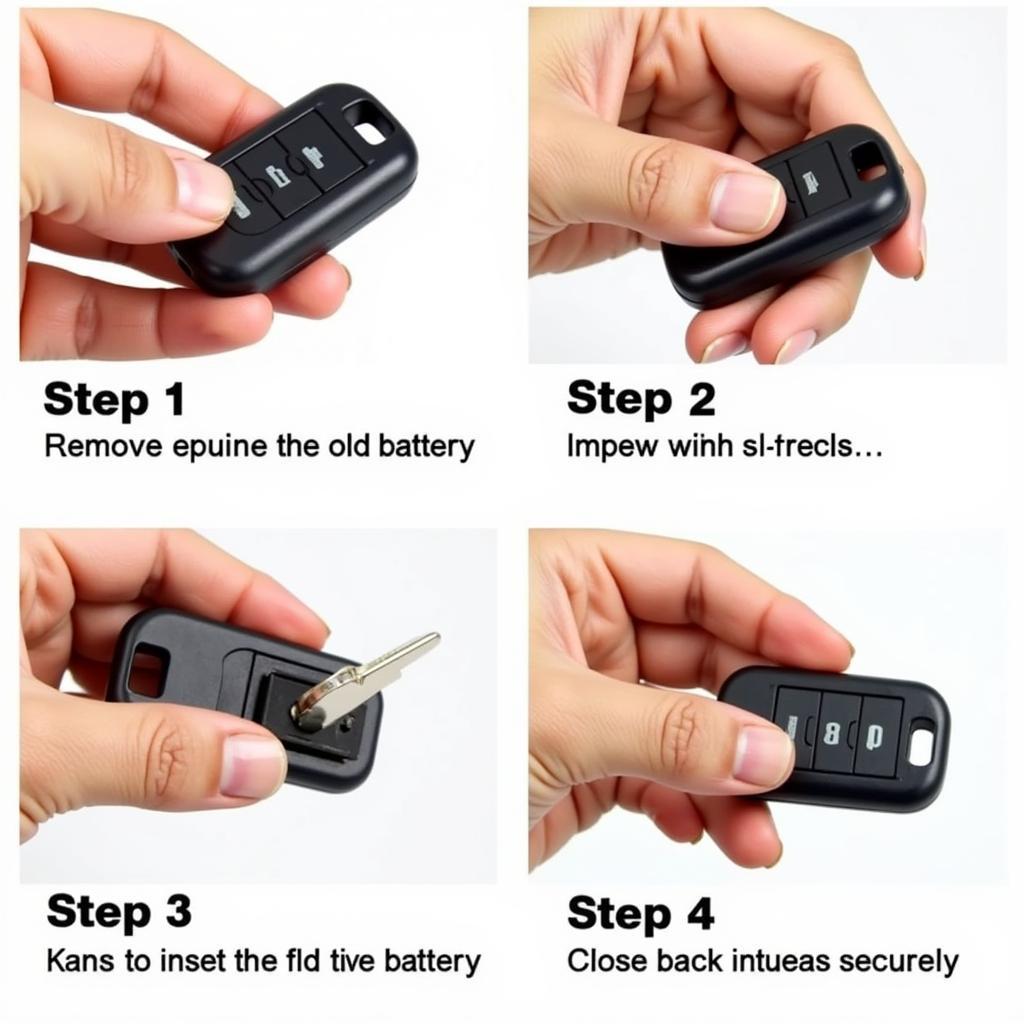 Step-by-step guide to replacing the key fob battery in a 2015 Chrysler Town and Country