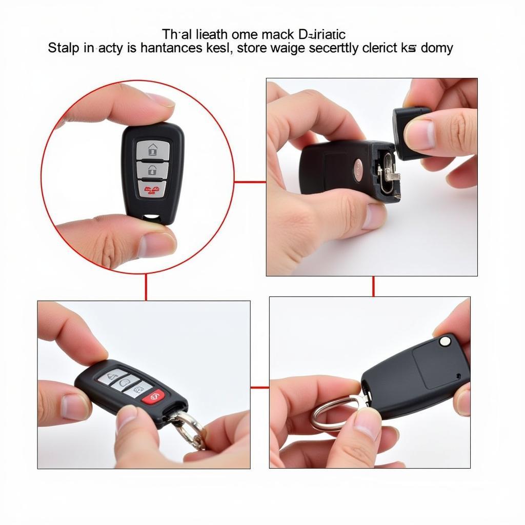 2015 Dodge Durango RT Key Fob Reassembly