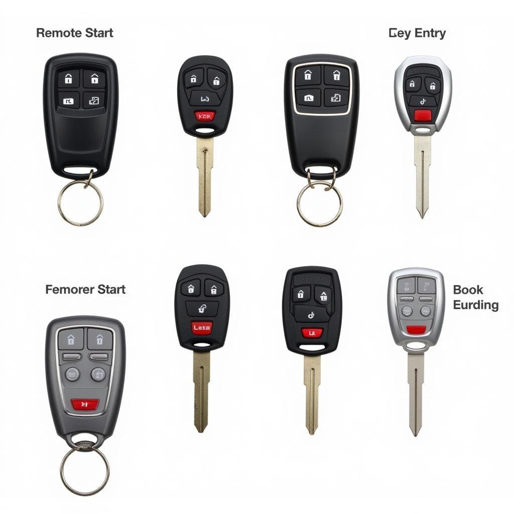 Different 2015 Dodge Grand Caravan Key Fob Types