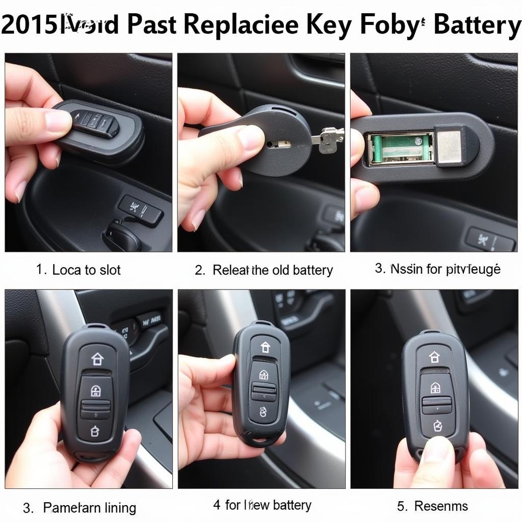 2015 Ford Edge Key Fob Battery Replacement Steps