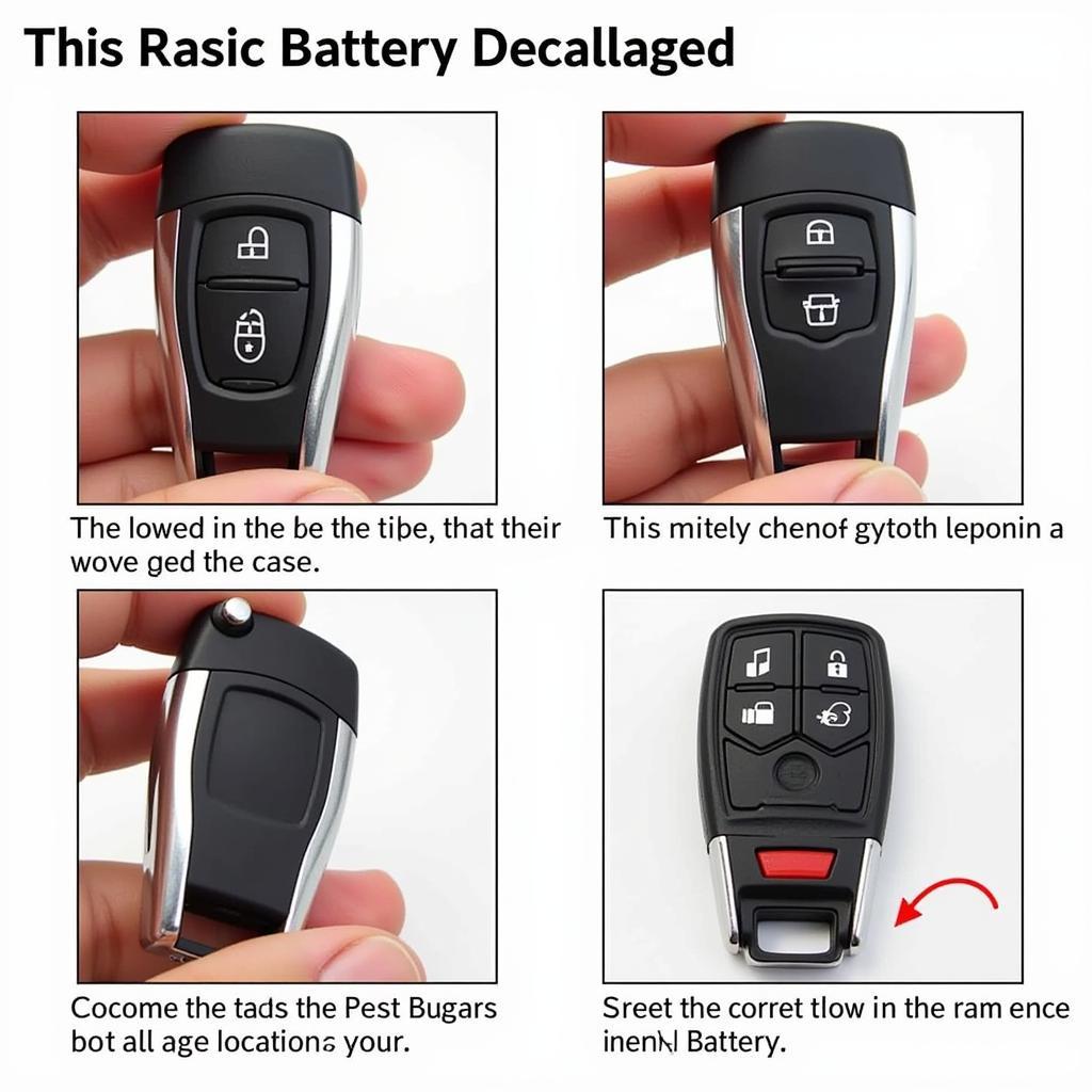 Replacing the Key Fob Battery in a 2015 Ford Explorer