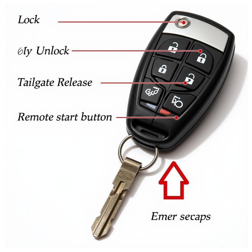 2015 Ford Explorer Key Fob Functions: Lock, Unlock, Tailgate, Remote Start