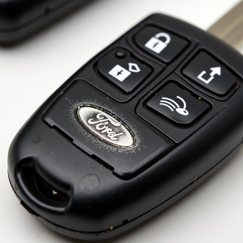 Worn Out 2015 Ford F150 Key Fob Case