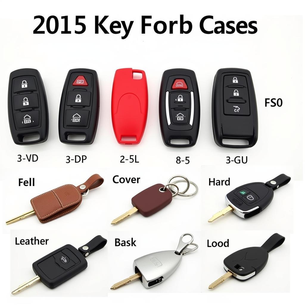 Various 2015 Ford F150 Key Fob Case Options