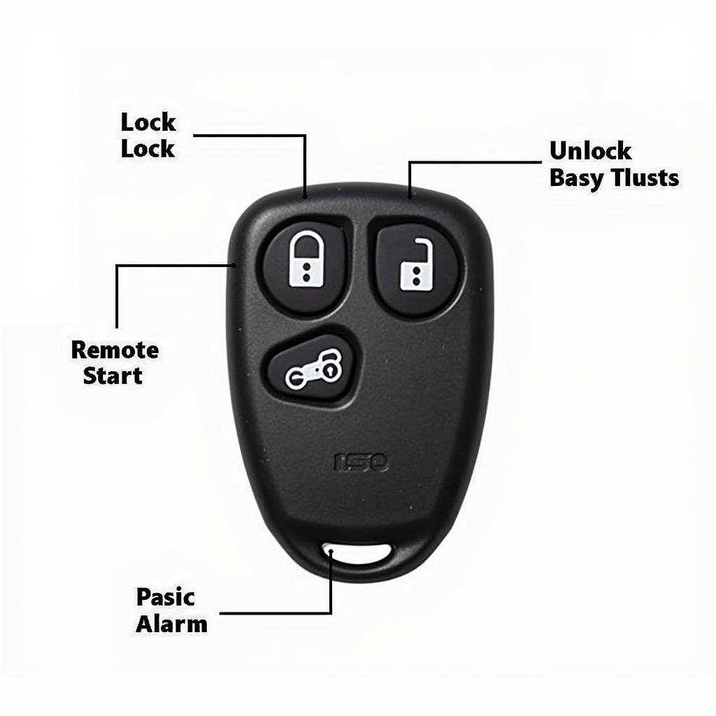 2015 Ford F150 Lariat Key Fob Functions: Locking, Unlocking, Remote Start, and Panic Alarm