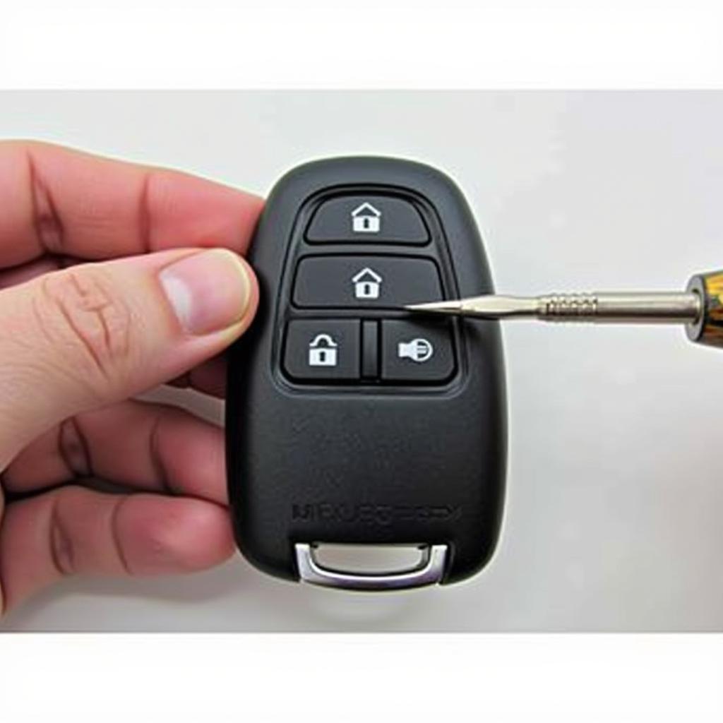 Locating the 2015 Ford F250 Key Fob Battery