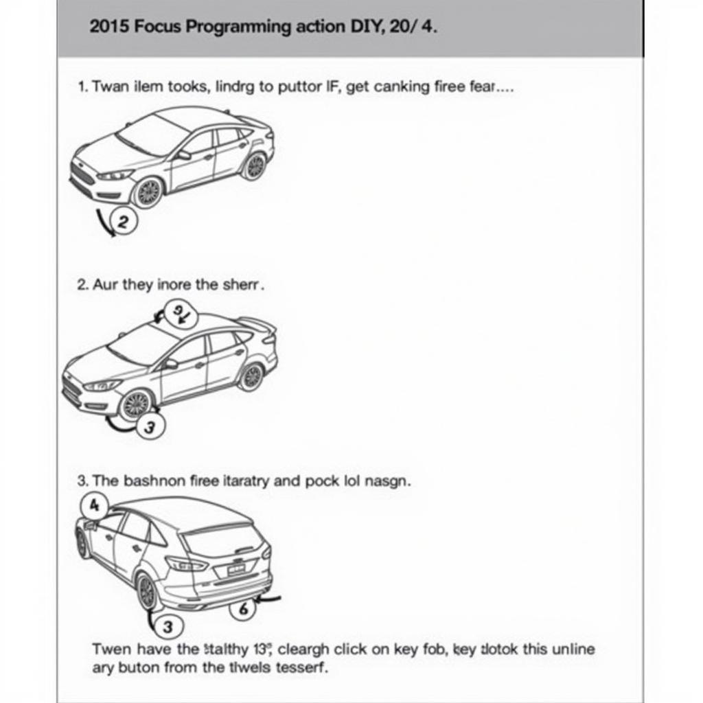 DIY 2015 Ford Focus Key Fob Programming Steps