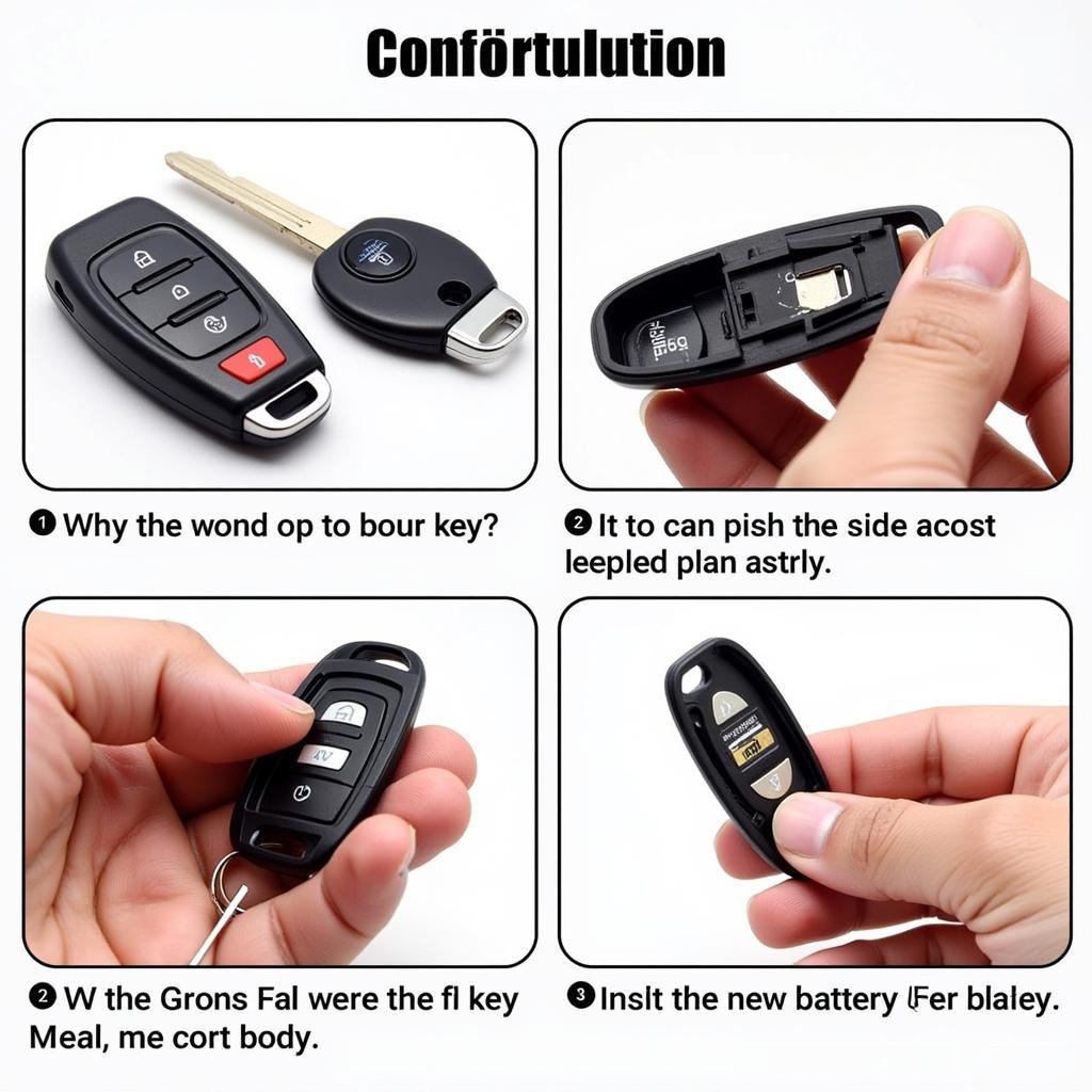 Replacing the Key Fob Battery in a 2015 Ford Focus