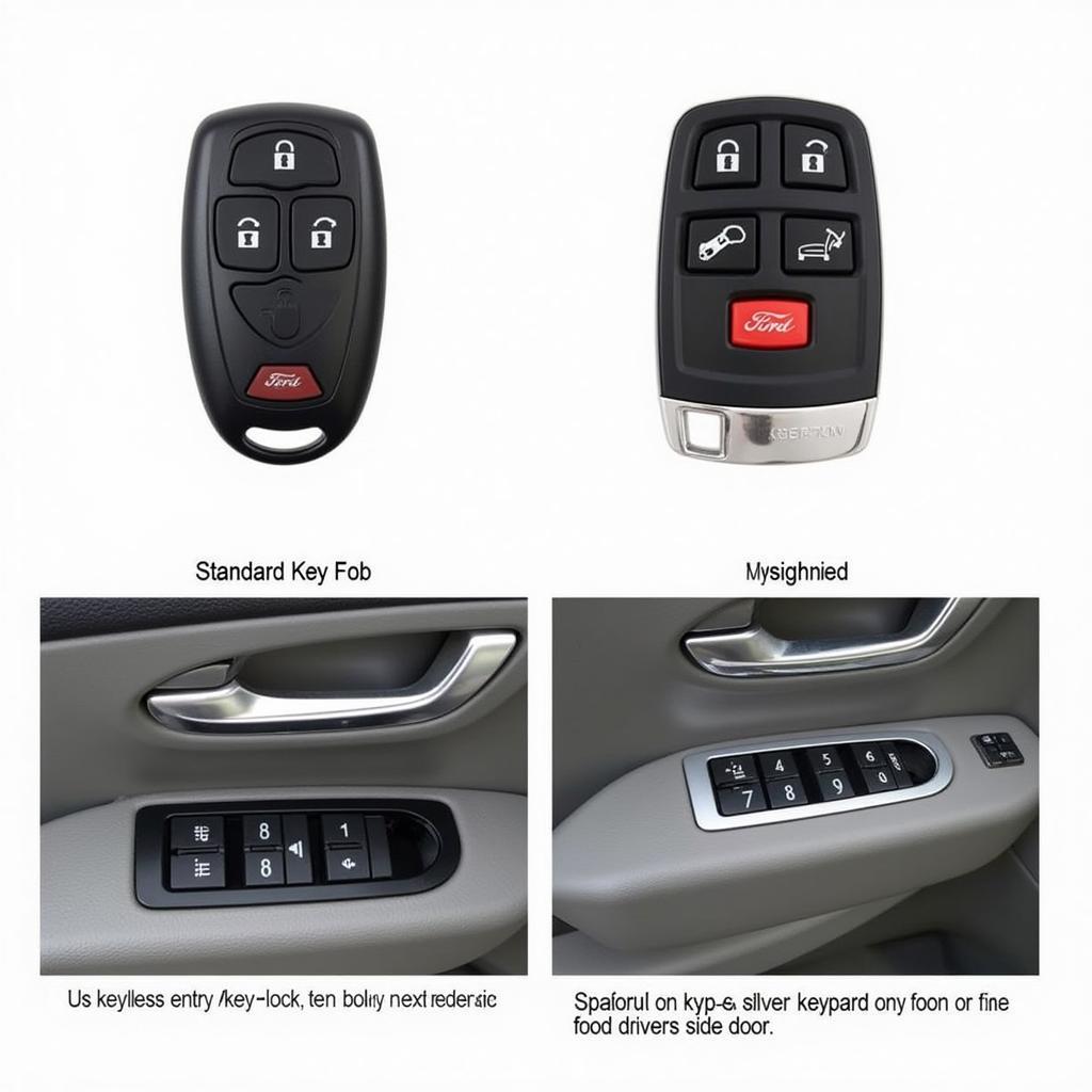 2015 Ford Key Fob Types: Standard and Keypad Entry