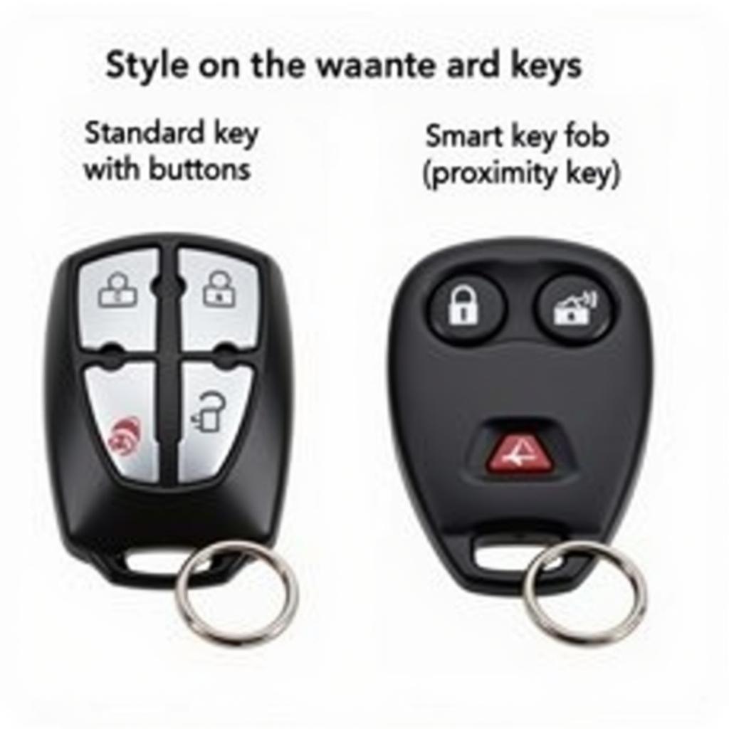 2015 Ford Taurus Standard and Smart Key Fobs