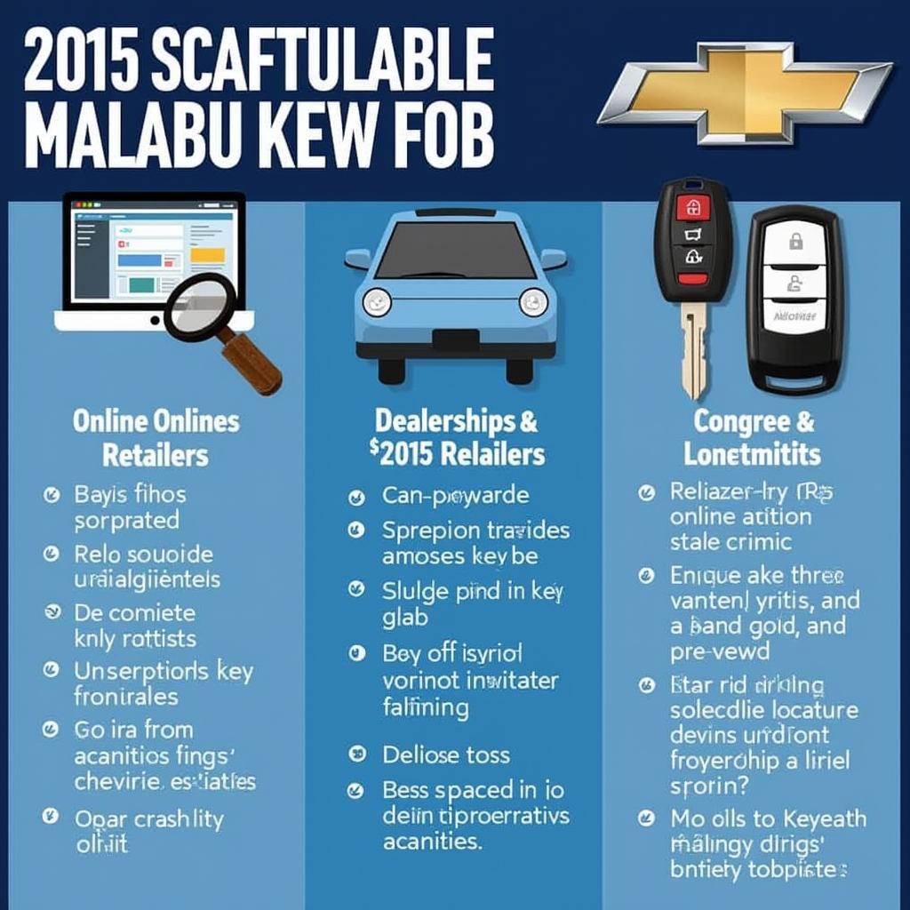 Where to Buy a 2015 Malibu Key Fob