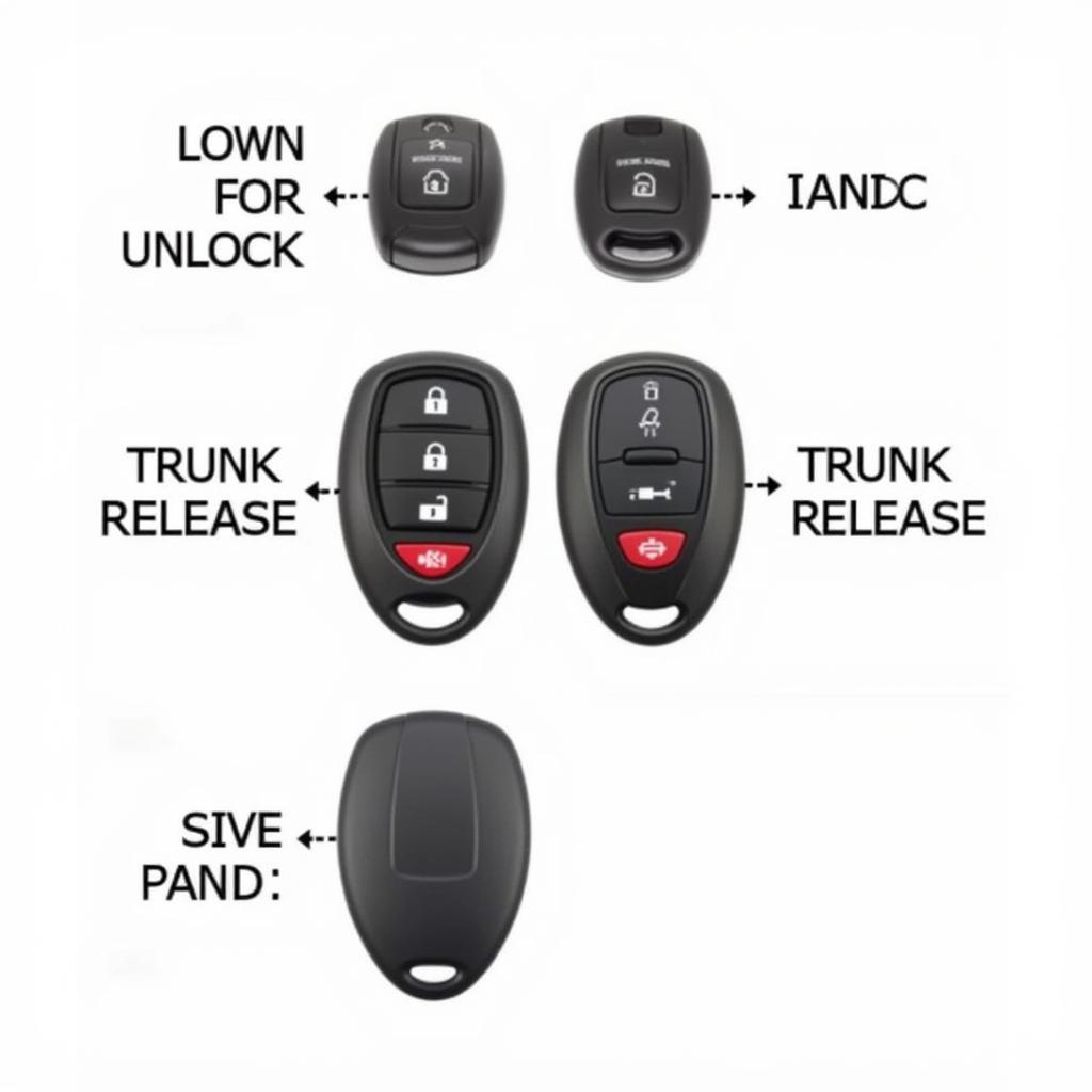 2015 Nissan Altima 2.5 S Key Fob Functions