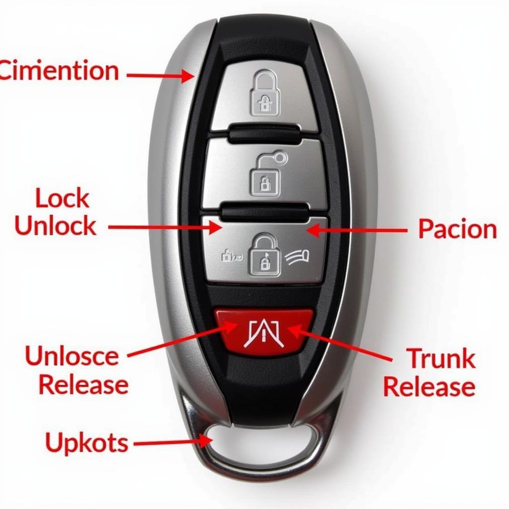 2015 Nissan Altima Key Fob Functions and Features