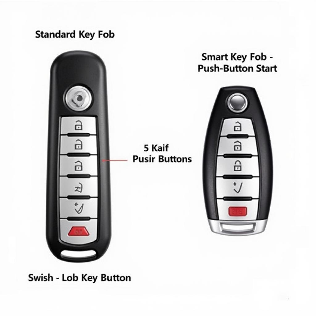 2015 Nissan Altima Key Fob Types: Standard and Smart Key