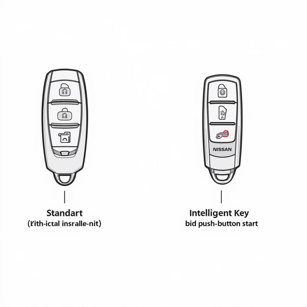 2015 Nissan Altima Key Fob Types: Standard and Intelligent Key