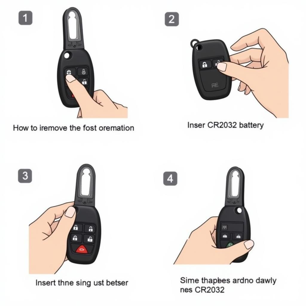 Replacing the Battery in a 2015 Nissan Armada Key Fob