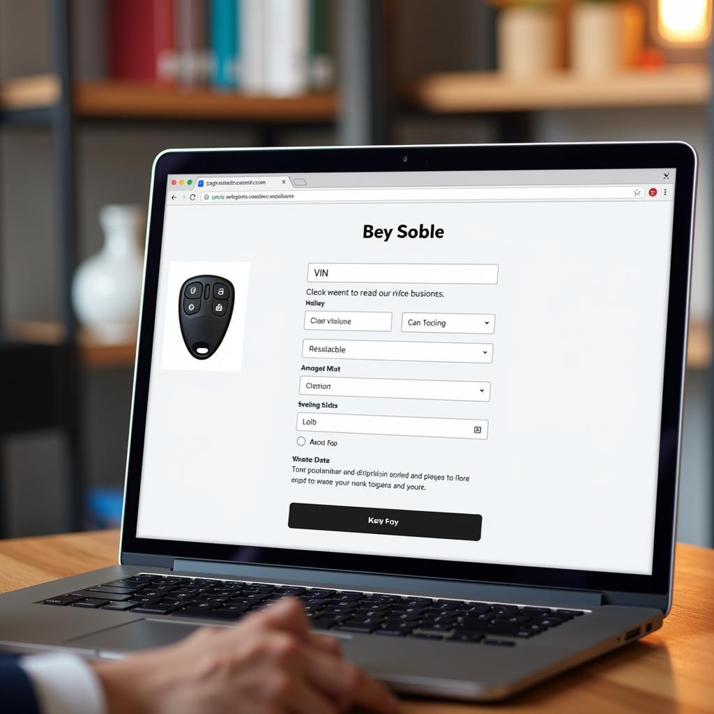 Buying a 2015 Nissan Key Fob Online with VIN